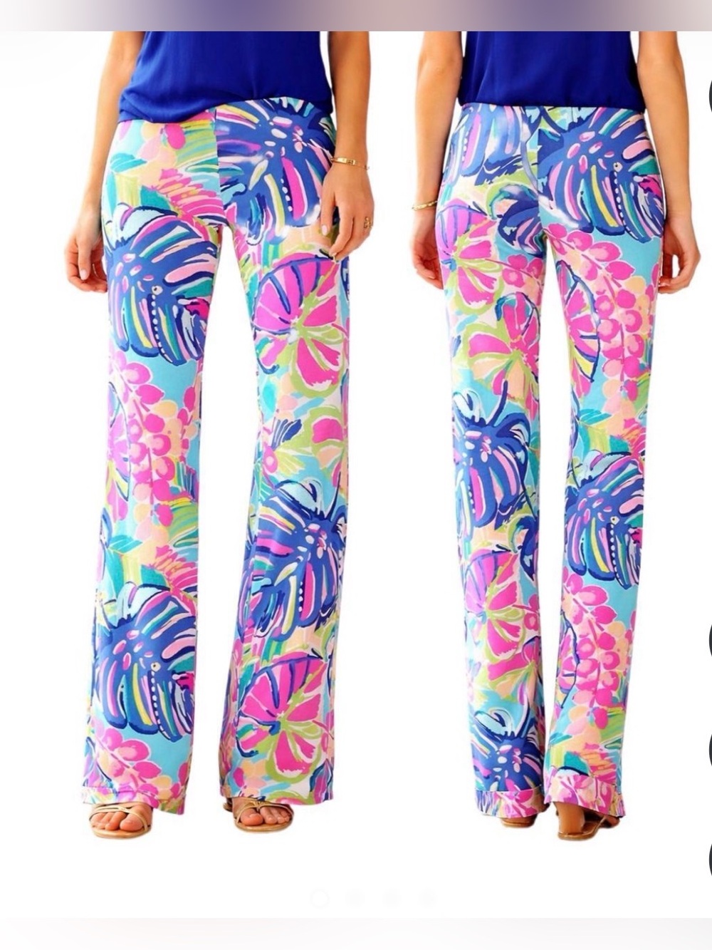 LILLY PULITZER Georgia May Pants in Exotic Garden - Small